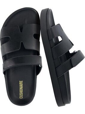 Comfortable Women's Summer Sandals with Cut-Out Design, Adjustable Strap